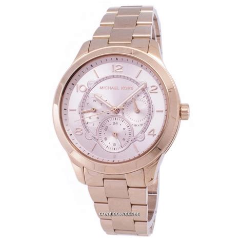 michael kors runway mk6589|Michael Kors Women's Runway Quartz Watch with Stainless .